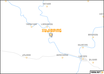 map of Xujiaping