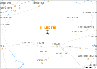 map of Xujiatai