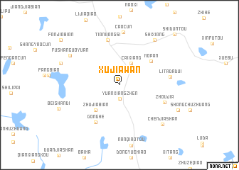 map of Xujiawan