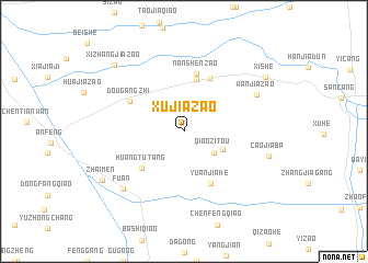 map of Xujiazao