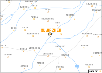 map of Xujiazhen