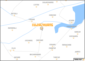 map of Xujiazhuang