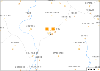 map of Xujia