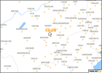 map of Xujia