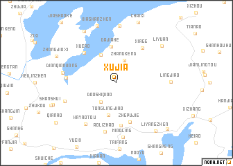 map of Xujia