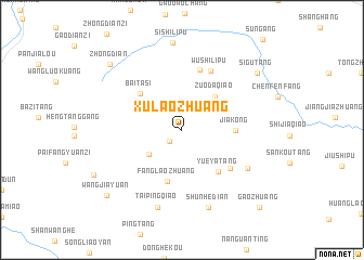 map of Xulaozhuang