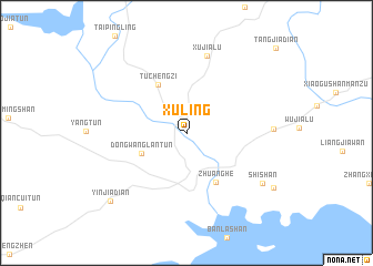 map of Xuling