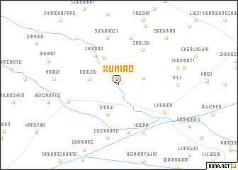 map of Xumiao
