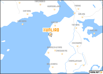 map of Xunliao