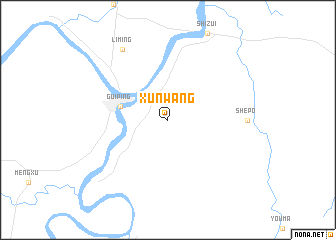 map of Xunwang