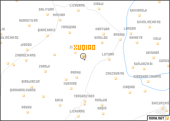 map of Xuqiao