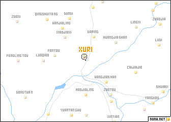 map of Xuri