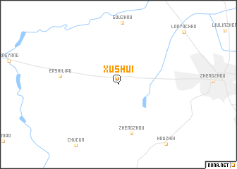 map of Xushui