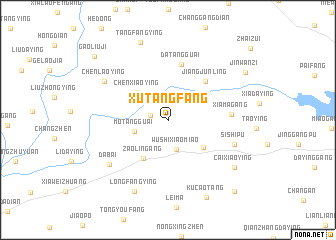 map of Xutangfang