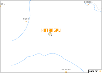 map of Xutangpu