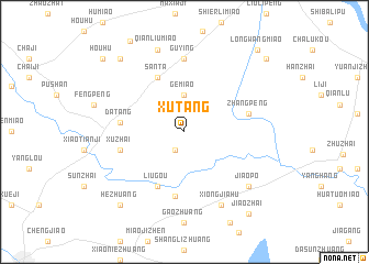 map of Xutang