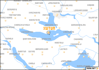 map of Xutun