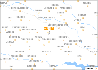 map of Xuwei