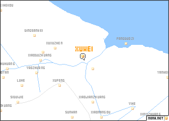 map of Xuwei