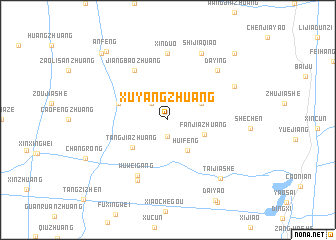 map of Xuyangzhuang