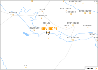 map of Xuyingzi