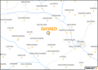 map of Xuyingzi