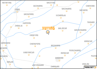 map of Xuying