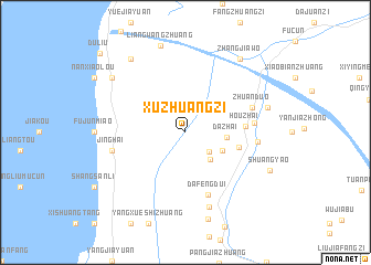 map of Xuzhuangzi