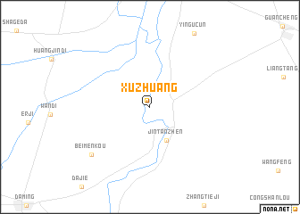 map of Xuzhuang