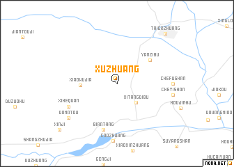 map of Xuzhuang