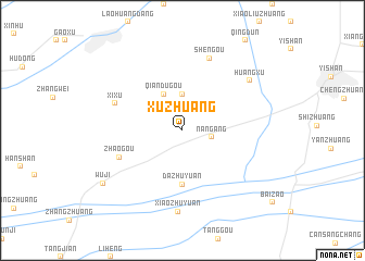 map of Xuzhuang