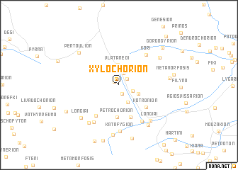 map of Xylochórion