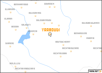 map of Yaaboudi