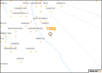 map of Yaaq