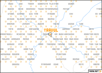 map of Yaavul