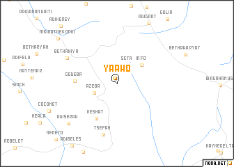 map of Yaʼāwo