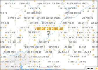 map of Yabacao Abajo