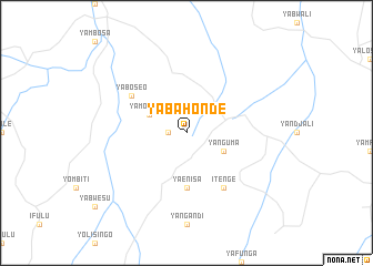 map of Yabahonde