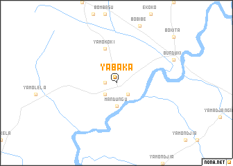 map of Yabaka