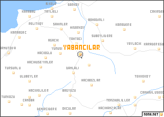 map of Yabancılar