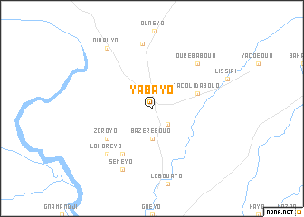 map of Yabayo