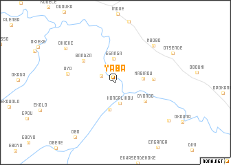 map of Yaba