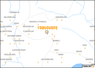 map of Yabdouaré