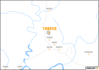 map of Yabeko