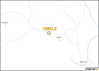 map of Yabēlo