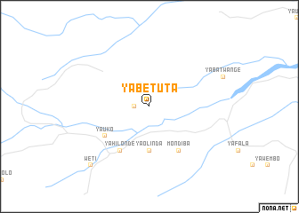 map of Yabetuta