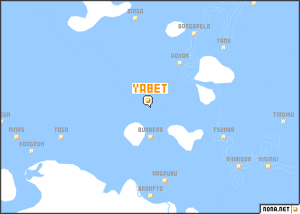map of Yabet