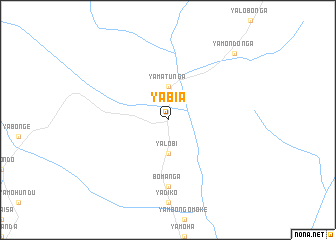 map of Yabia