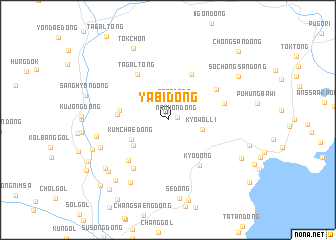 map of Yabi-dong