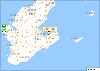 map of Yabiku